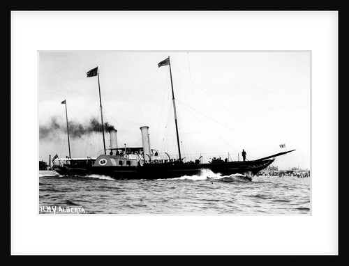 Royal yacht HMS 'Alberta' (GB, 1863) by unknown