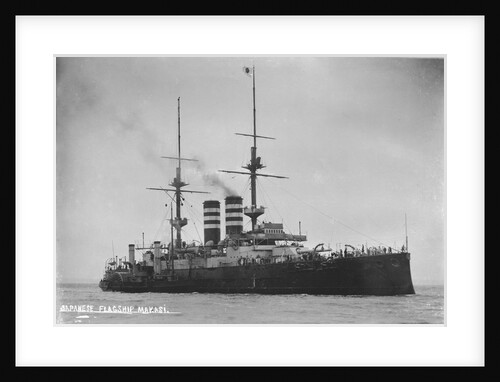 Japanese battleship HIJMS 'Mikasa' (1900) by unknown