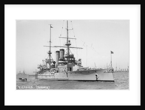 Coast defence battleship 'Eidsvold' (No, 1900) by unknown