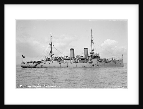 Armoured cruiser 'Princesa de Asturias' (Sp, 1896) by unknown
