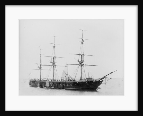 Armoured broadside ship HMS 'Warrior' (1860) by unknown