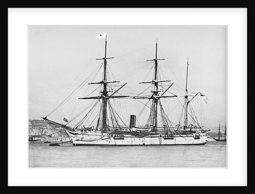 Wooden screw gun vessel HMS 'Woodlark' (1871) by unknown