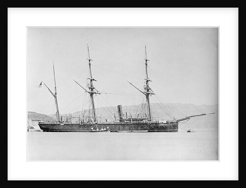 Composite screw gun vessel HMS 'Flamingo' (1876) by unknown