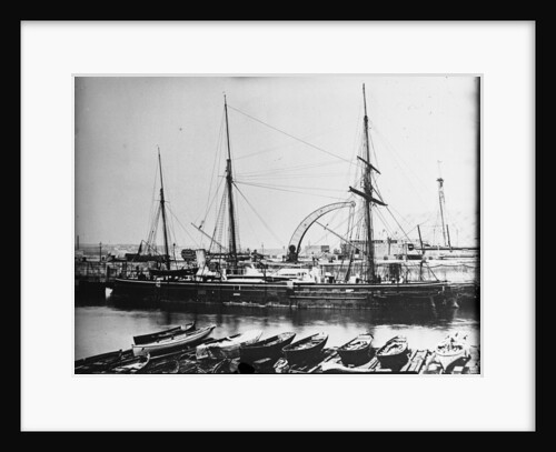 A starboard bow view of 'Waterwitch' (1865) by unknown