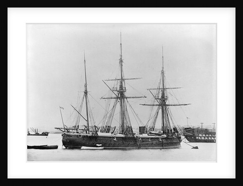 Wooden screw sloop HMS 'Dryad' (1866) by unknown