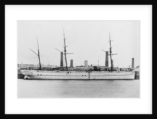 Indian troopship HMS 'Clive' (1882) by unknown