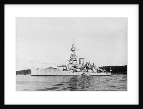 Coast defence battleship 'Gustaf V' (Swe, 1918) by unknown