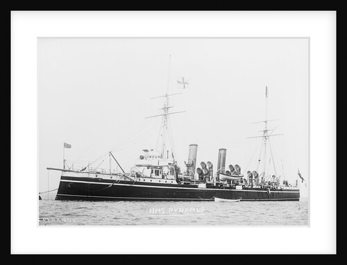 3rd class protected cruiser HMS 'Pyramus' (1897) by unknown