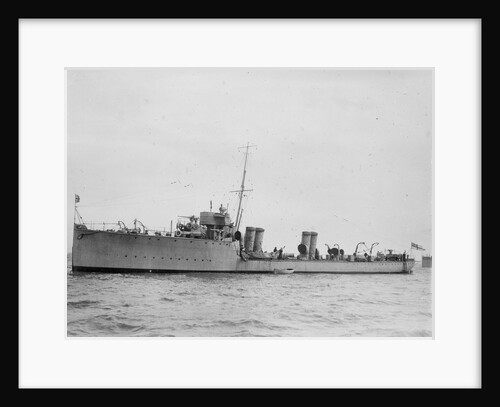 Torpedo boat destroyer HMS 'Wear' (1905) by unknown