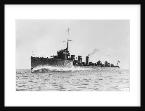 Destroyer HMS 'Murray' (1914) by unknown