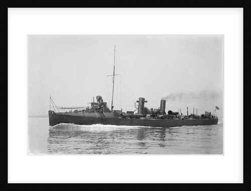 Torpedo boat, 1st class HMS 'TB 109' (1902) by unknown