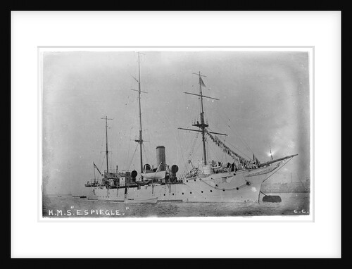 HMS 'Espiegle' (1900) by Unknown