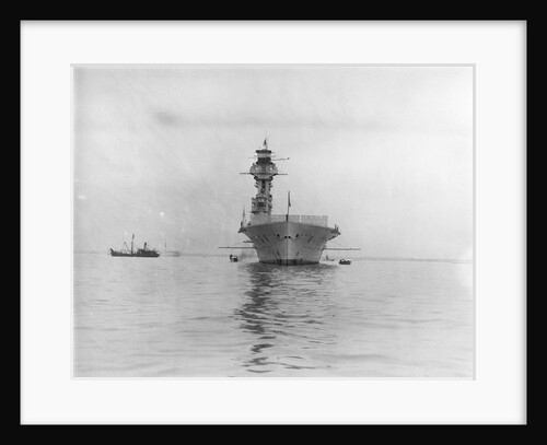 HMS 'Hermes' (1919) by Unknown