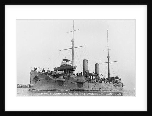 Protected cruiser 'Chitose' (Jp, 1898) by unknown