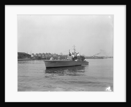 A port bow view of MTB 344 (1942) by unknown