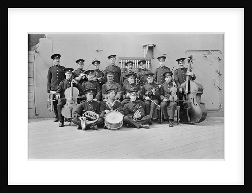 The Ship's Orchestra on HMS 'Queen Elizabeth' (1913) by Commander Viscount Curzon