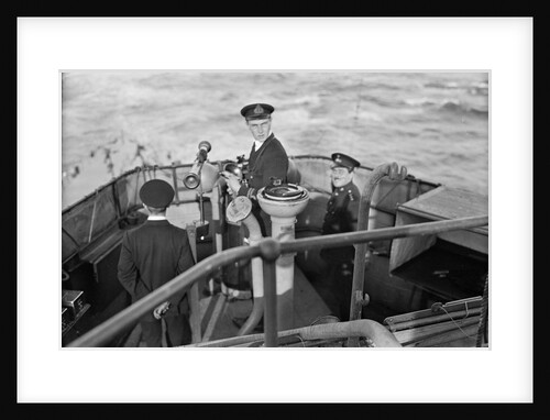 HMS 'Queen Elizabeth' (1913), the compass platform by unknown
