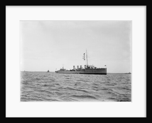 Torpedo boat destroyer, flotilla leader, minelayer HMS 'Abdiel' (1915) by unknown