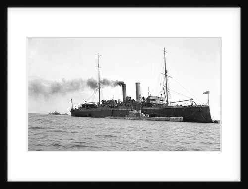HMS 'Vulcan' (1889) submarine depot ship by unknown