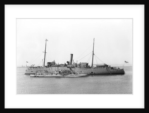 HMS 'Vulcan' (1889) submarine depot ship by unknown