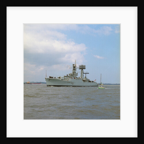 HMS 'Llandaff' (Br, 1955), under way off Shotle by unknown