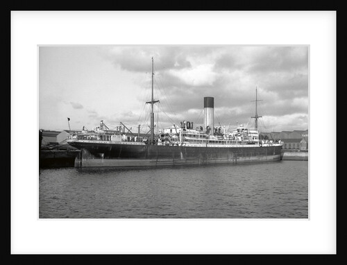 'Nestor' (Br. 1913), at Quayside, Glasgow by unknown