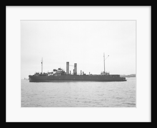 A port near beam view from just aft of broadside of Train Ferry No. 1 (1917) by unknown