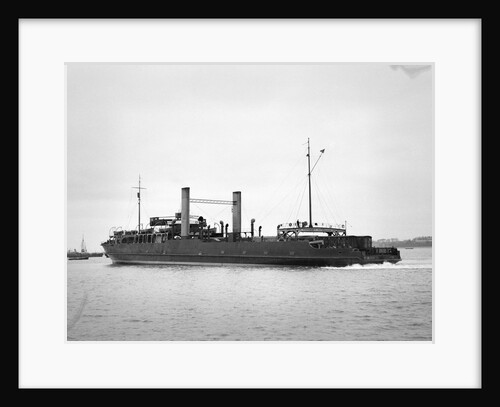Port quarter view of Train Ferry No. 1 by unknown