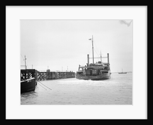 Starboard stern view of Train Ferry No. 1 by unknown