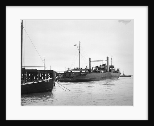 Starboard quarter view of Train Ferry No. 1 by unknown