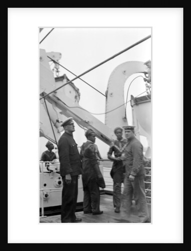 Scene on board passenger liner 'Strathnaver' (Br, 1931) by unknown
