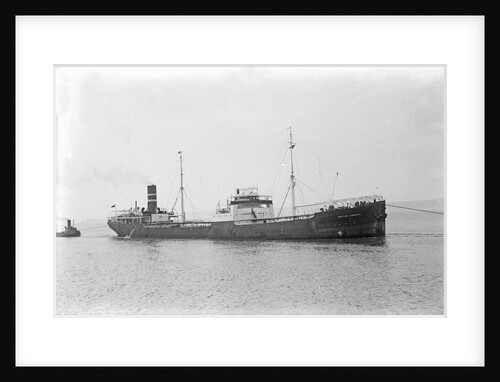 'British Chemist' (Br, 1925) under tow arriving at Swansea by unknown