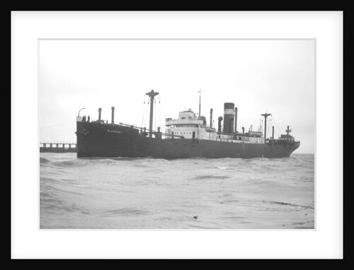 'Blairspey' (Br, 1929) general cargo, under tow arriving at Swansea by Unknown