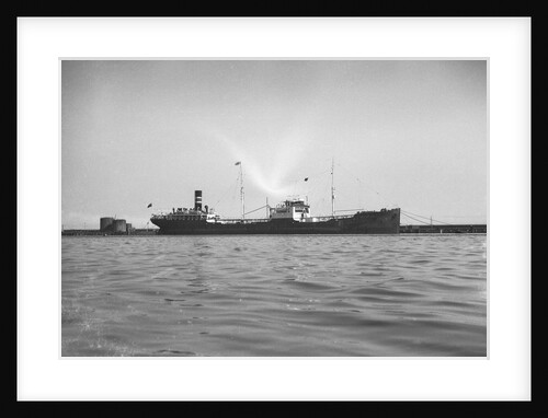 'British Lord' (Br, 1922) berthed in Queens Dock, Swansea by unknown