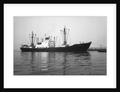 General cargo vessel 'Esperanza' (Germany, 1955) under tow at Swansea by unknown