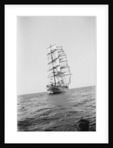 View from the ship's boat by Alan Villiers