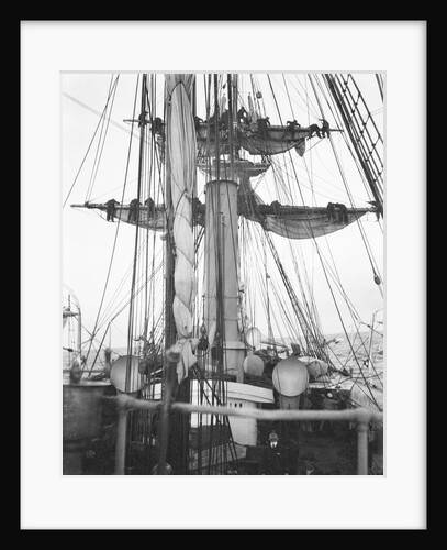 Looking forward towards the main and foremasts on HMS 'Penguin' (1876) by Willoughby Pudsey Dawson