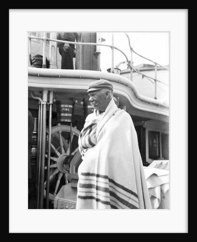 A survivor from the 'Elingamite' (1887) onboard HMS 'Penguin' (1876) by Willoughby Pudsey Dawson