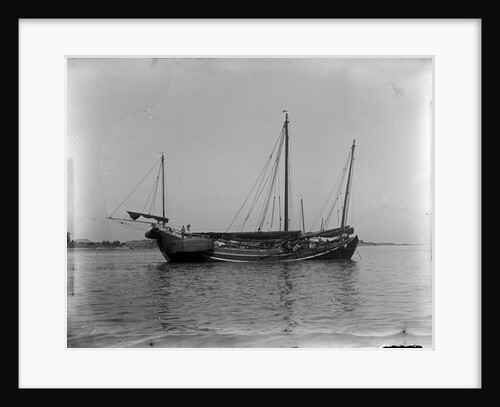 A Ningpo junk anchored at Wusong by Kenneth Hurlstone Jones