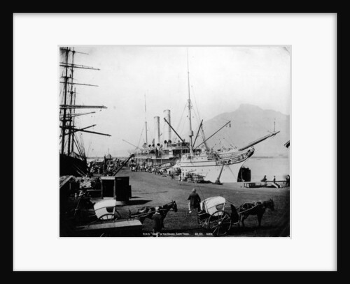 RMS 'Scott' at anchor in Cape Town, South Africa by unknown