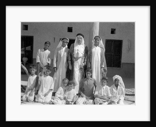 Alan Villiers with friends in Kuwait, 1939 by Alan Villiers