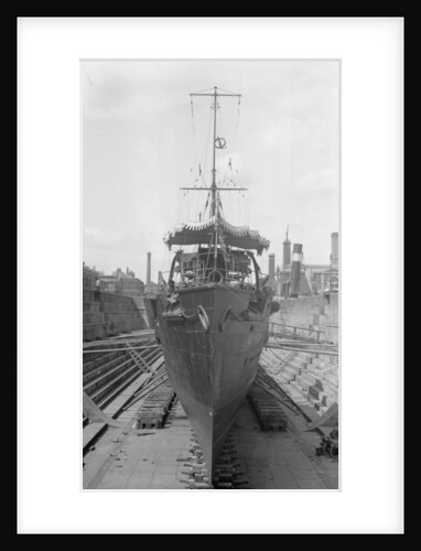 Torpedo boat destroyer HMS 'Usk' (1903) by Unknown