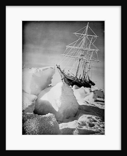 'Endurance' frozen in and forced out of the ice, during Ernest Shackleton's Imperial Trans-Antarctic Expedition of 1914-1917 by unknown