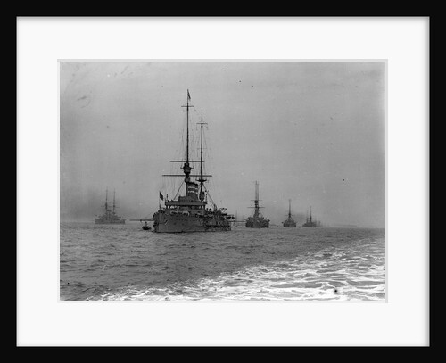 King's review of the fleet at Spithead, 1909 by Unknown