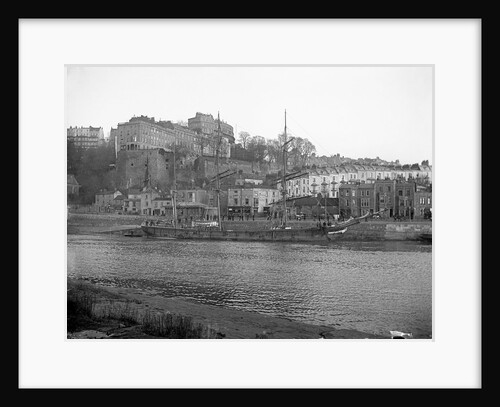 The 'Scottish Lassie' (Br, 1877) under tow at Bristol by unknown