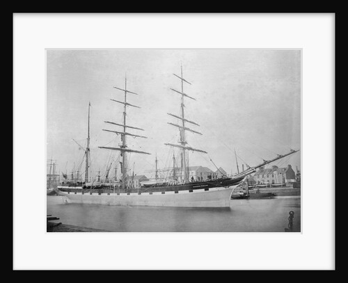 Three masted barque 'Scottish Wizard' (Br, 1881) by unknown