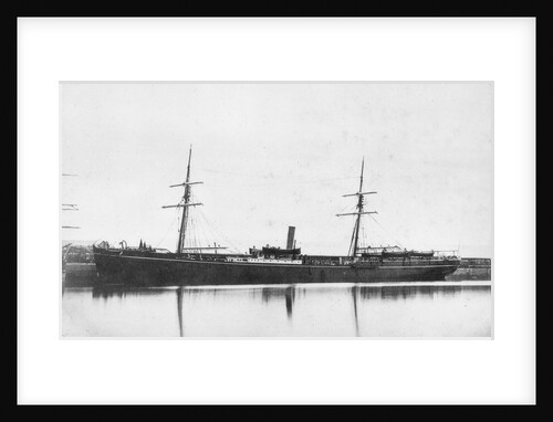Unknown vessel, formerly identified (wrongly) as 'Asiatic' by unknown