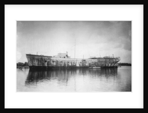 'City of Adelaide' (1864) hospital hulk at anchor in Southampton, England by unknown