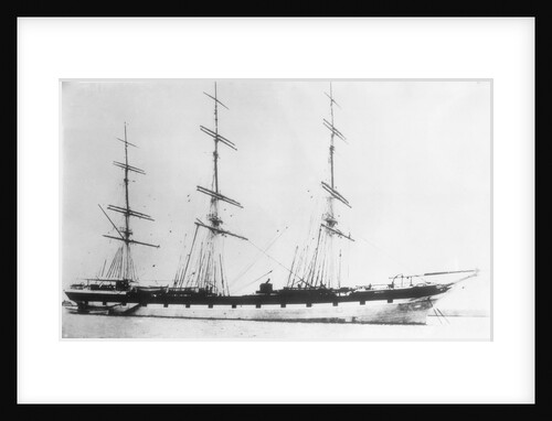 'Hereford' (Br, 1869) at anchor by unknown