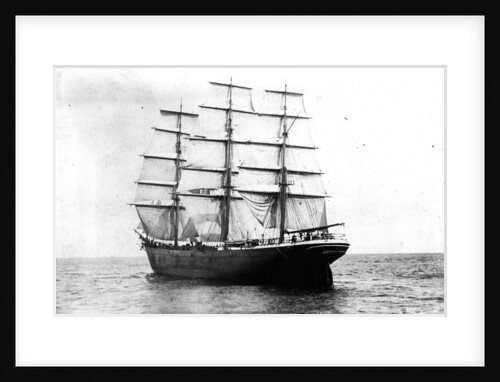 Photograph of 'Kincross' (1877) becalmed by unknown